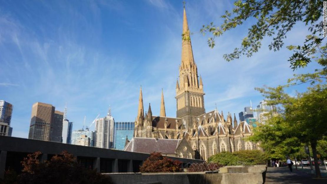 La catedral de San Patricio en Melbourne, donde Pell abusó sexualmente de dos menores a finales de los años noventa.