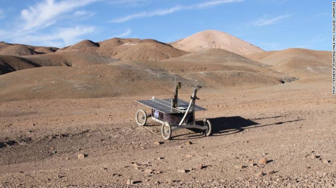 Una misión de prueba de la NASA en el desierto de Atacama, como Marte, en Chile.