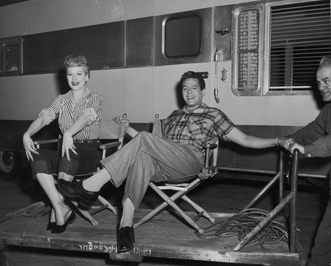 Lucille Ball (1911-1989) y Desi Arnaz (1917- 1986).