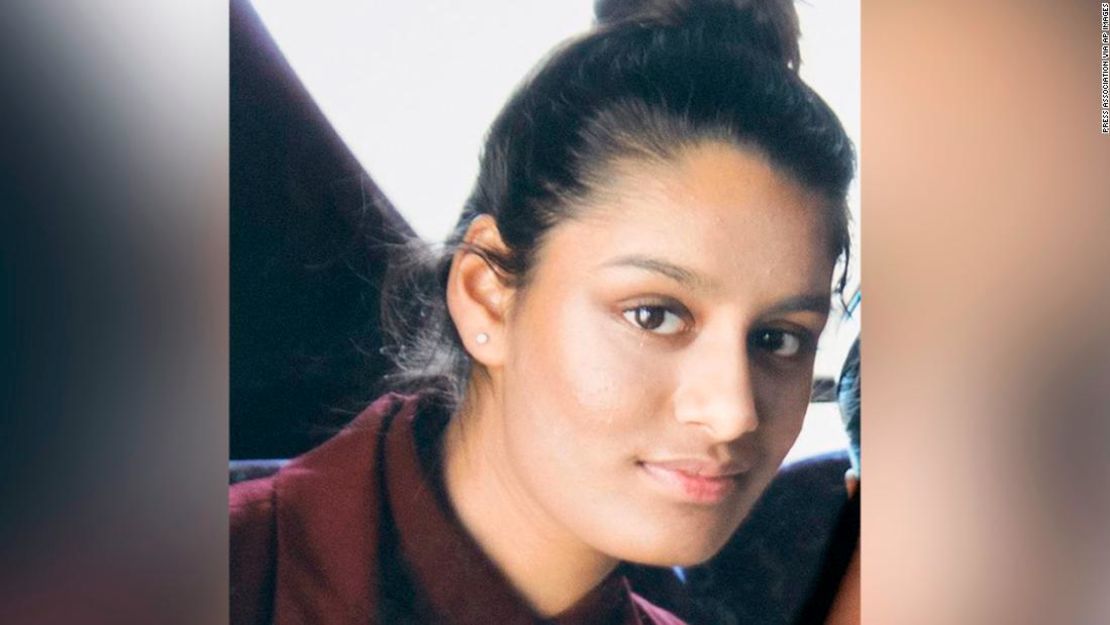 Shamima Begum, en una imagen sin fecha registrada.