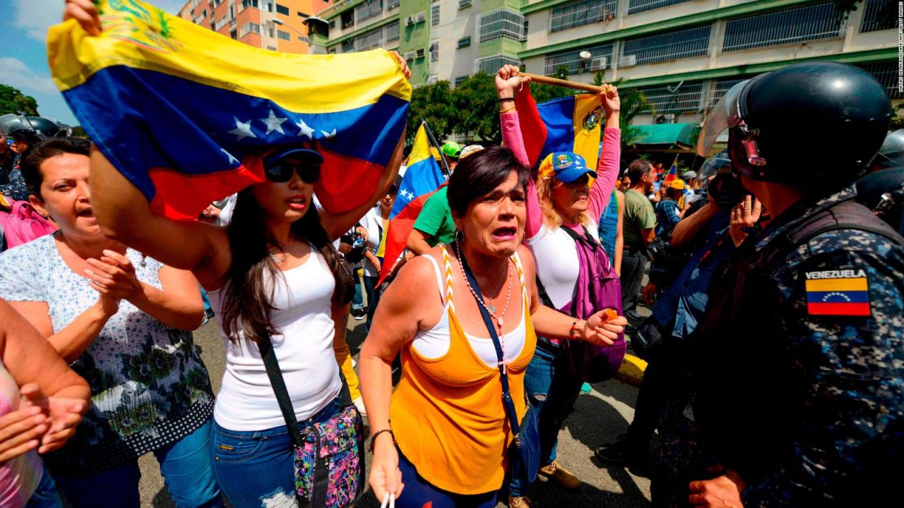 CNNE 625256 - las manifestaciones por la crisis en venezuela-