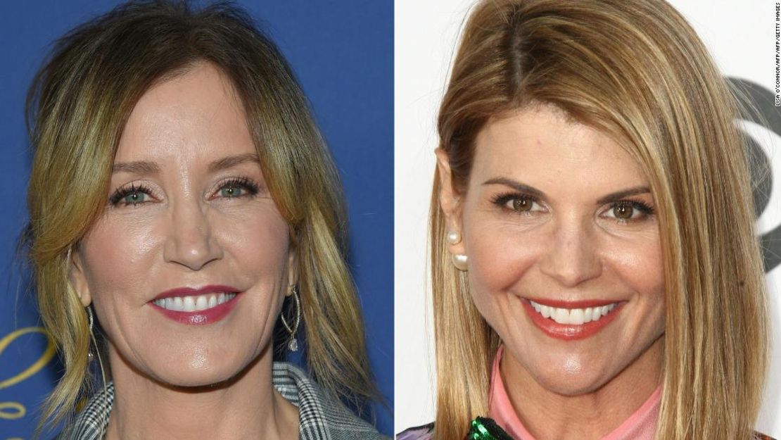 Las actrices Felicity Huffman y Lori Loughlin están involucradas en el esquema de fraude universitario en Estados Unidos.