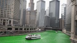 CNNE 626953 - conoce como pintan de verde al rio chicago