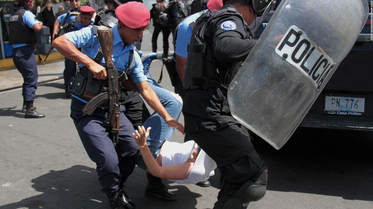 CNNE 627010 - nicaragua- represiones y detenciones durante movilizaciones y protestas