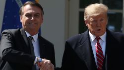 CNNE 627799 - trump y bolsonaro hablan sobre las visas de viaje