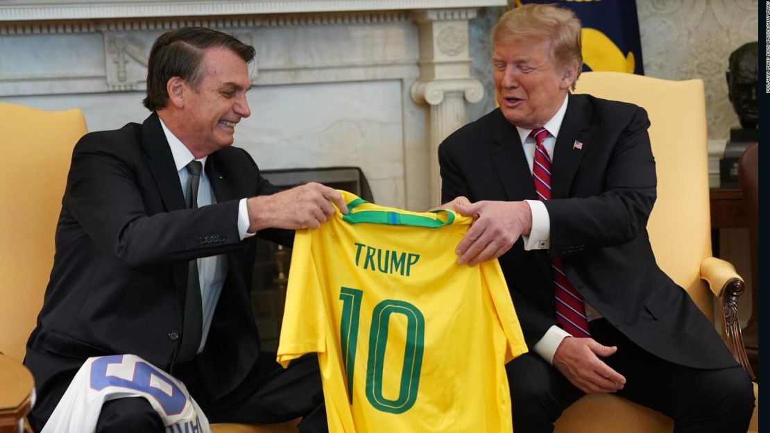 Bolsonaro y Trump en marzo de 2019.