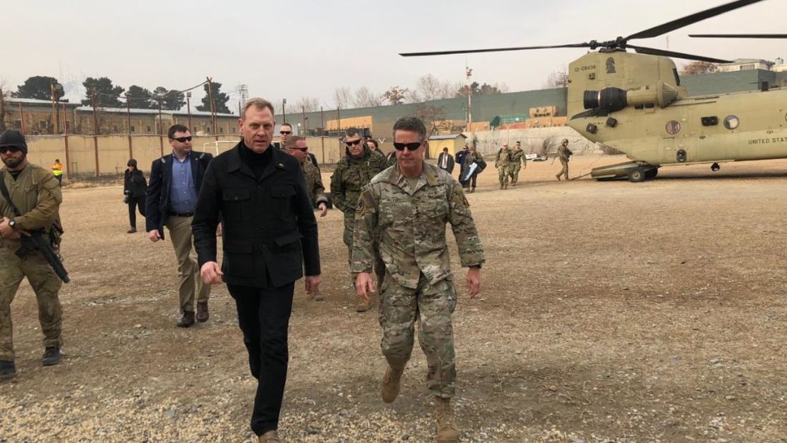 Patrick Shannon, secretario (d) de Defensa de Estados Unidos.