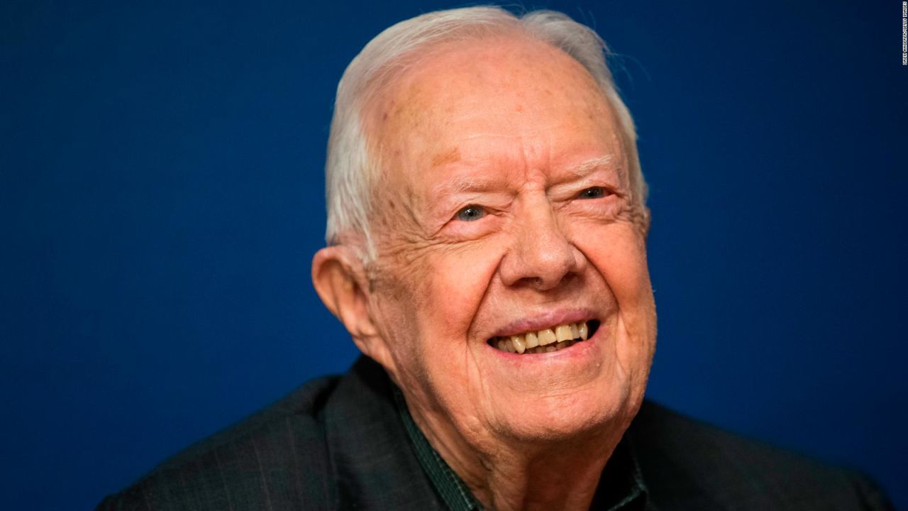 CNNE 628842 - jimmy carter es el expresidente mas longevo de ee-uu-