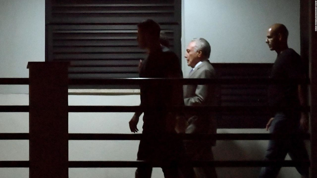 CNNE 628903 - #hechodeldia- el expresidente de brasil, michel temer, fue detenido en sao paulo