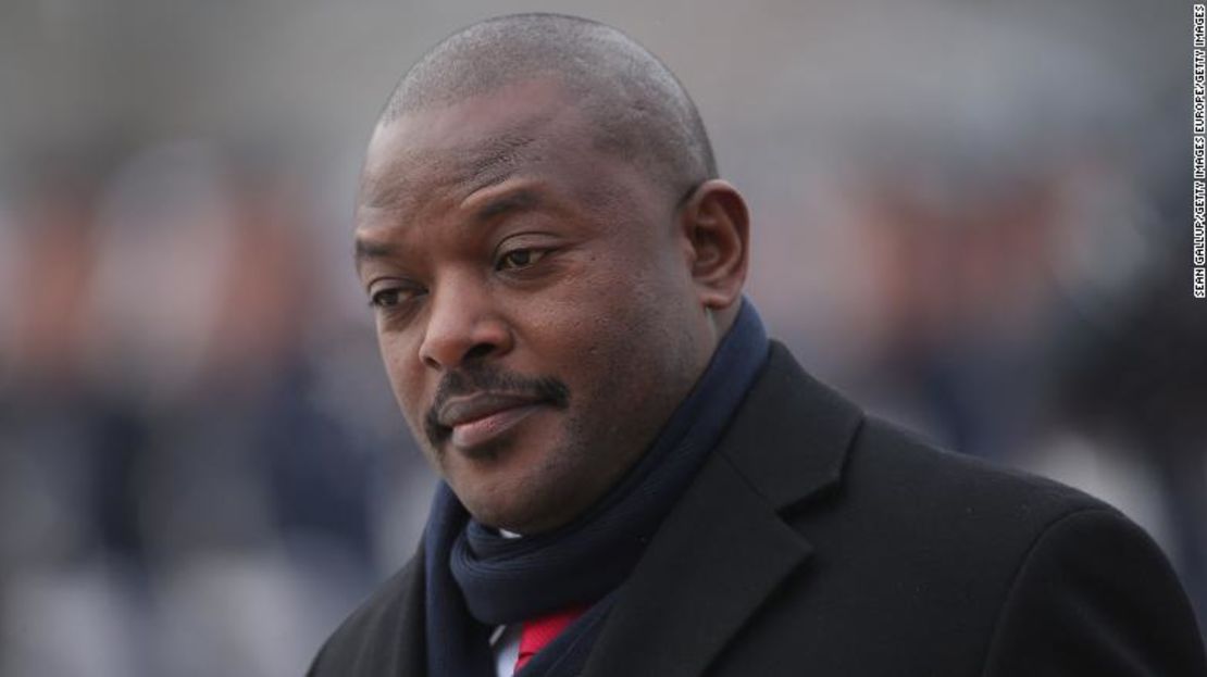 El presidente de Burundi, Pierre Nkurunziza.