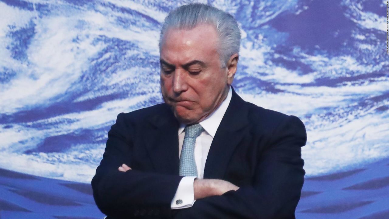 CNNE 629294 - reacciones tras detencion del expresidente temer en brasil