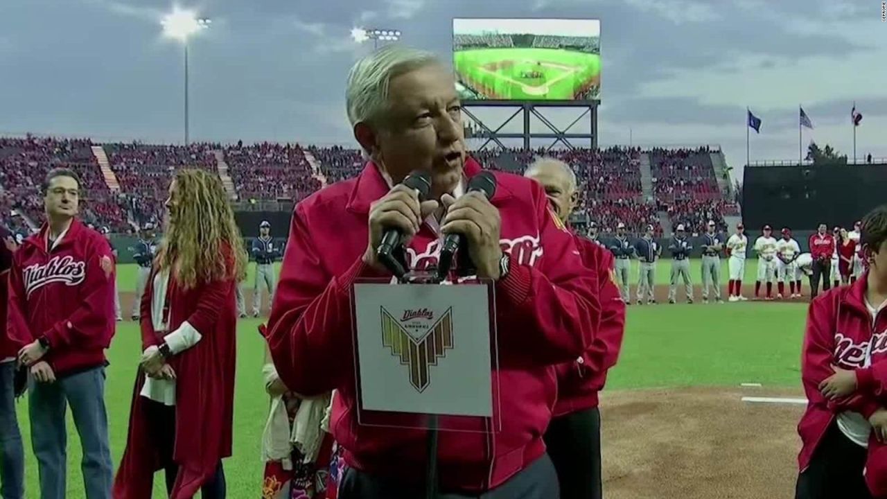 CNNE 630170 - asi abuchearon a amlo durante inauguracion de estadio de beisbol