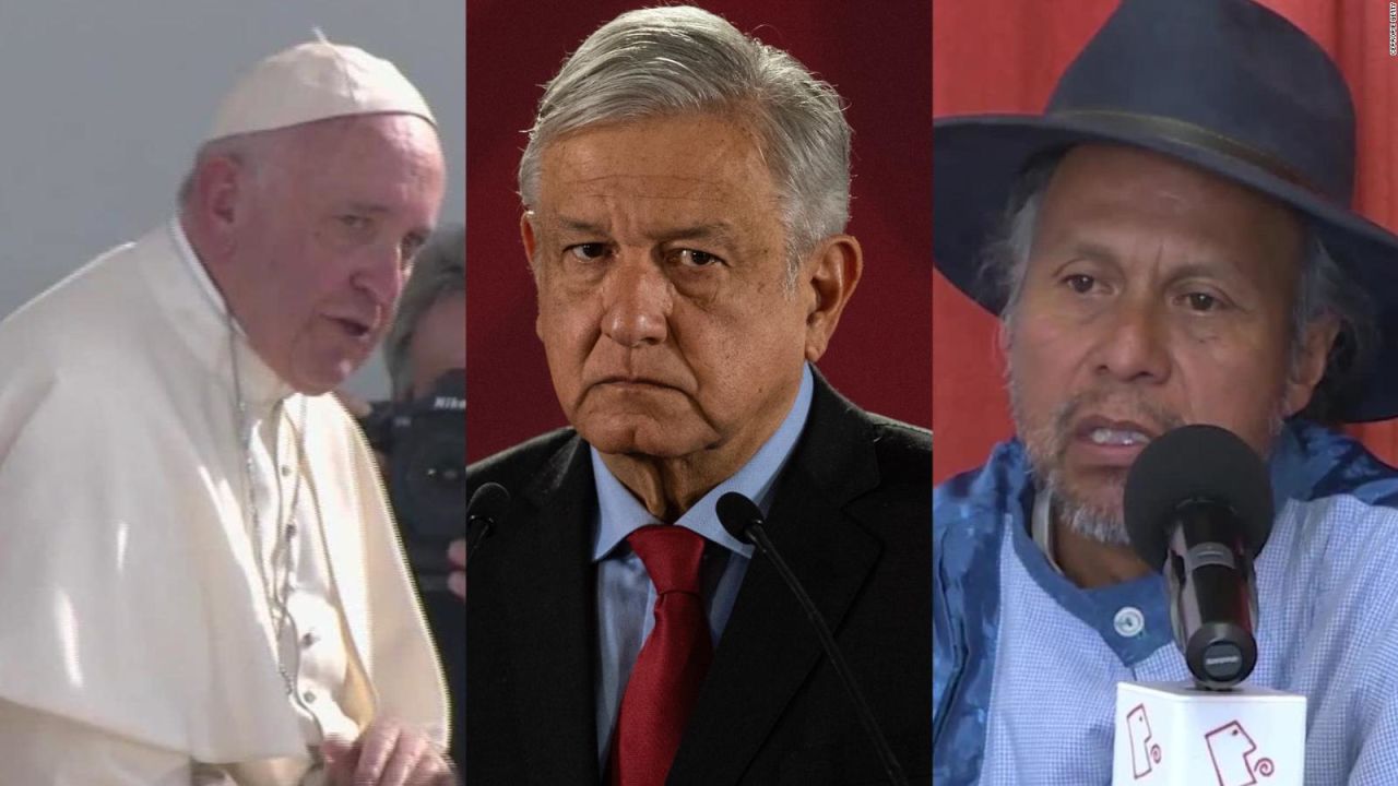 CNNE 631039 - tres papas ya pidieron perdon- responde la iglesia catolica a amlo