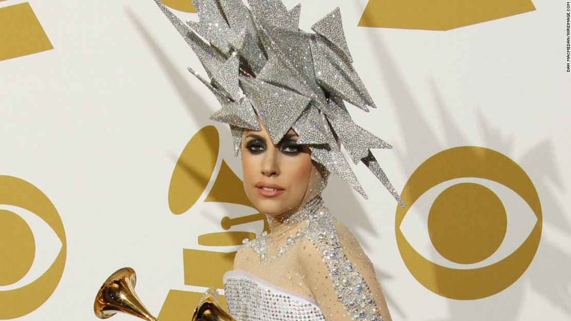 Lady Gaga en los Grammy en 2019.