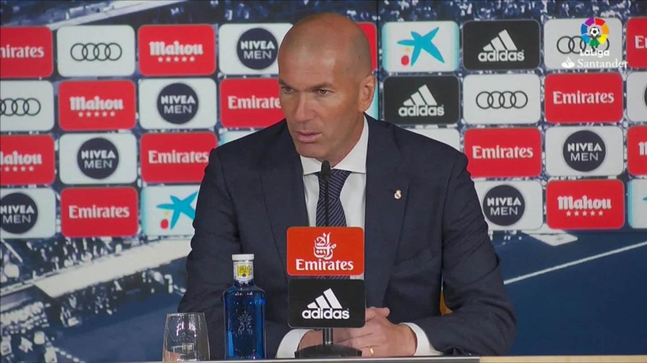 CNNE 632678 - zidane explica por que su hijo fue titular en el real madrid