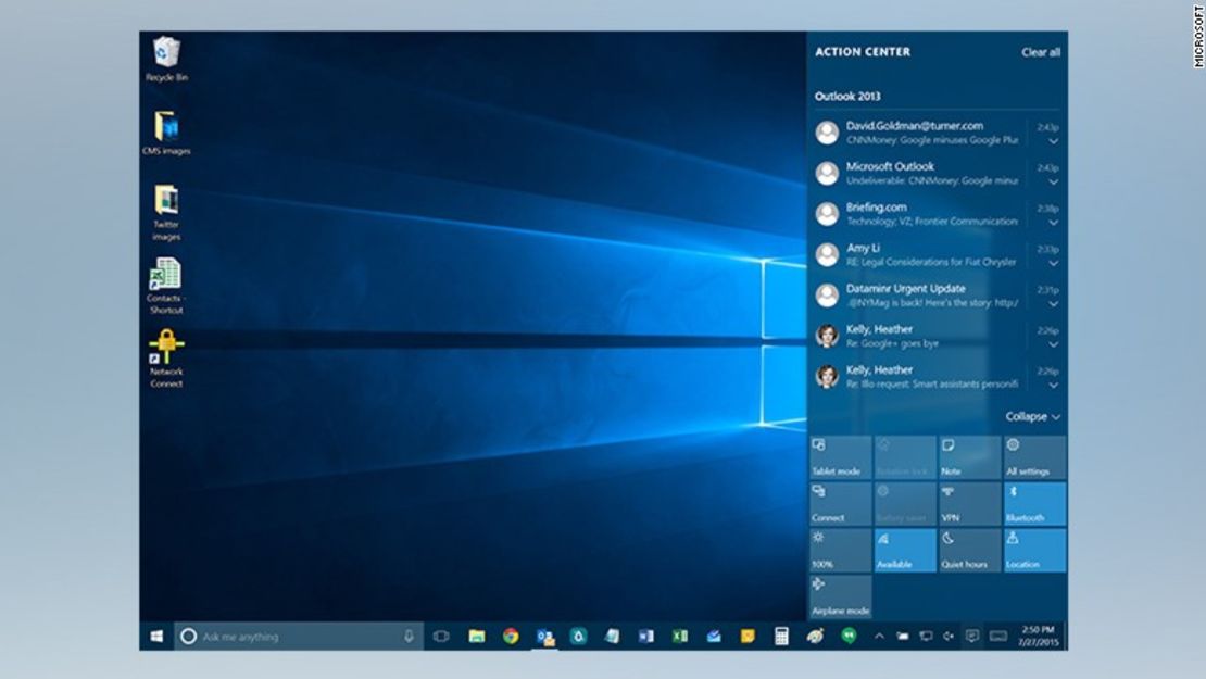 CNNE 6331248c - 150728135433-windows-10-action-center-780x439