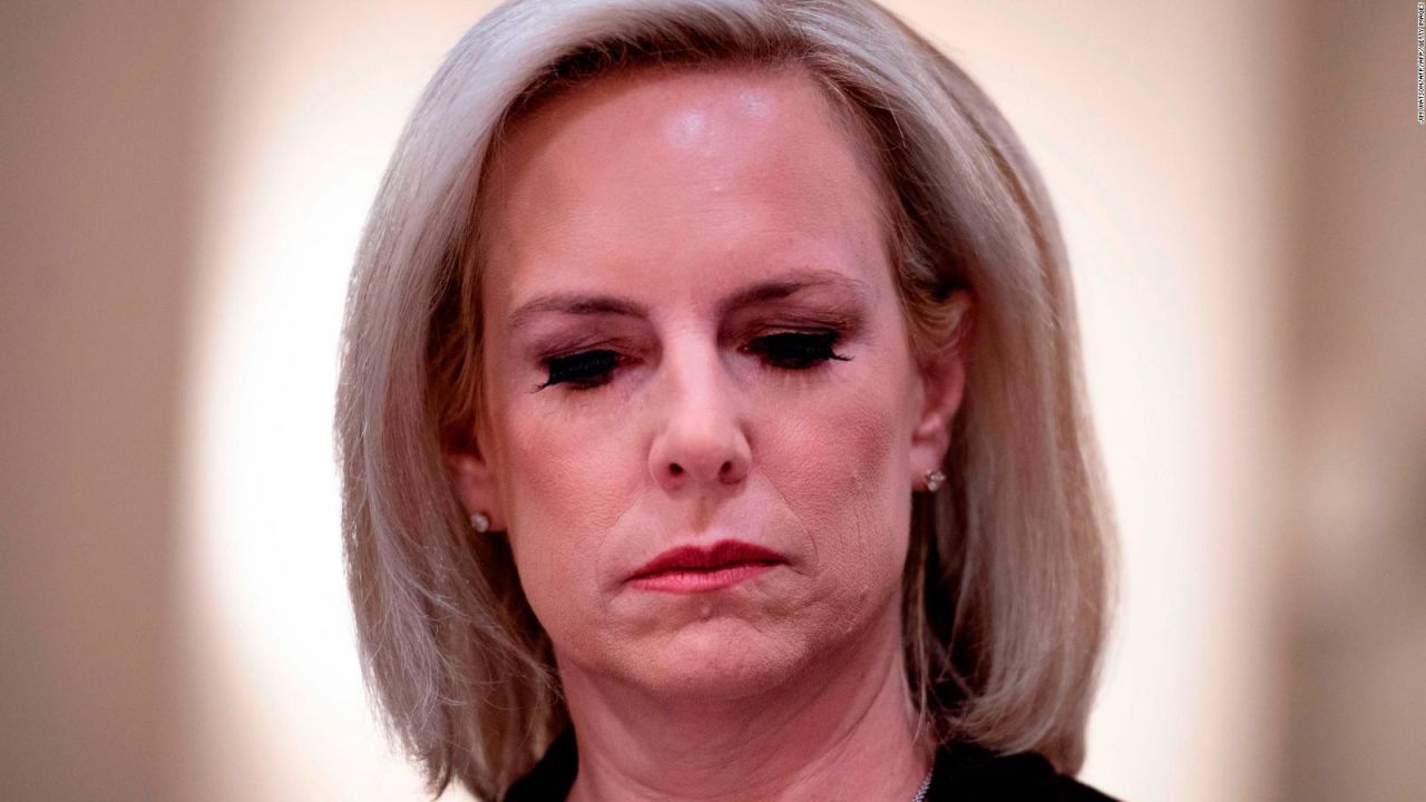 CNNE 634838 - kirstjen nielsen, ¿salio de su cargo por la puerta de atras?