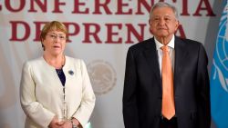 CNNE 635687 - bachelet critica carceles y violencia contra periodistas