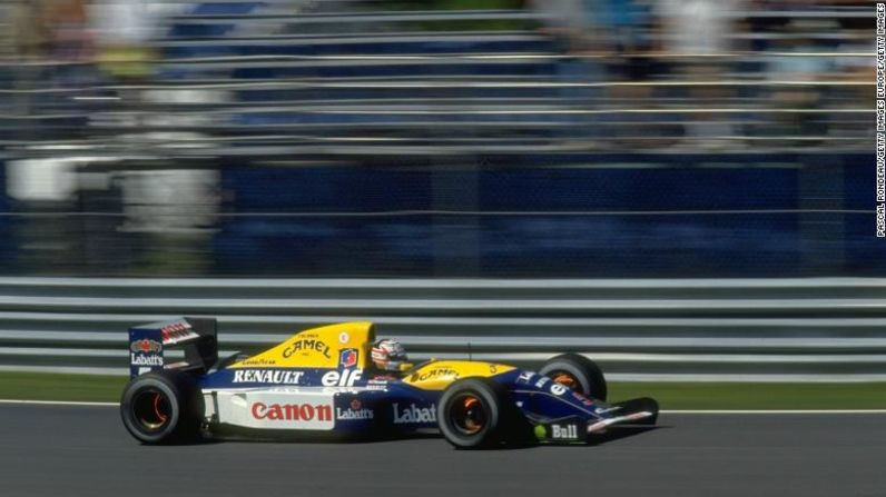 Williams FW14B (1992). Nigel Mansell: Williams estuvo trabajando durante un tiempo en diferentes vías del desarrollo de autos F1 y todos se unieron en 1992 con el Williams FW14B, uno de los autos F1 más exitosos y posiblemente el más sofisticado de todos los tiempos.