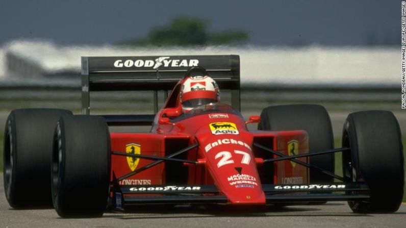 Ferrari 640 (1989). Nigel Mansell: el Ferrari 640 (también conocido como F1-89) fue rápido, pero nadie esperaba que terminara, menos de Nigel Mansell, porque llevó el auto con motor V12 a una notable victoria en su debut en Brasil.