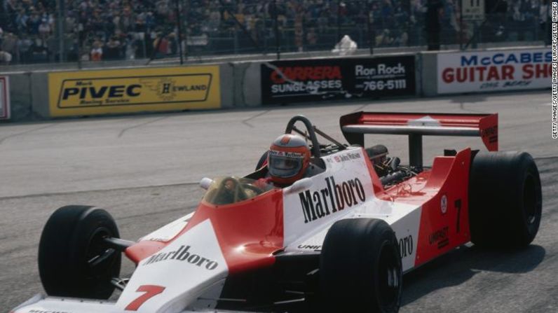 McLaren MP4 / 1 (1981). John Watson: el MP4 / 1 era complejo pero inmensamente fuerte y ligero: los dos objetivos generales perpetuos en el diseño de autos de carreras.