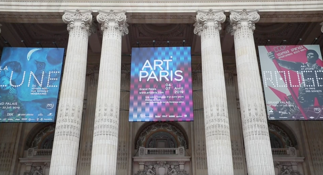 Art Paris es la feria de arte moderno y contemporáneo en el Grand Palais de la capital francesa que en esta edición contó con nutrida presencia de artistas latinos.