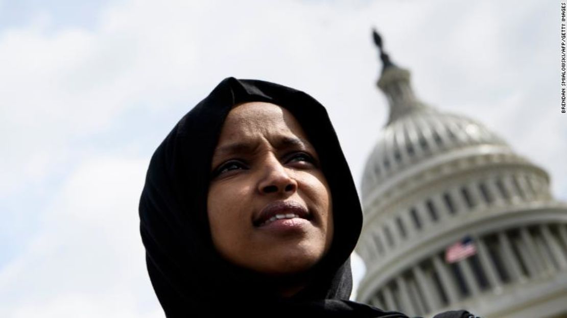 Ilhan Omar, legisladora estadounidense.