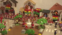 CNNE 637734 - estas son algunas creaciones del expo playmobil 2019