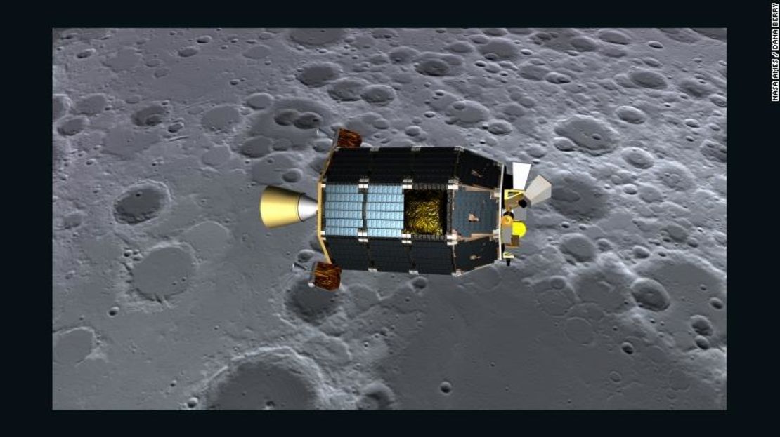 Los científicos usaron datos del LADEE, un robot que estudia la Luna desde su órbita desde 2014.