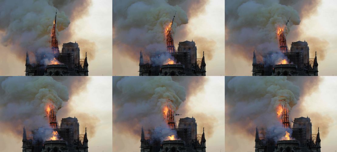 CNNE 639098 - topshot-combo-france-fire-notre-dame