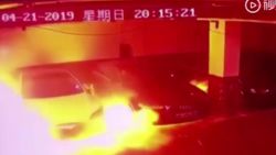 CNNE 640782 - un auto tesla explota en china