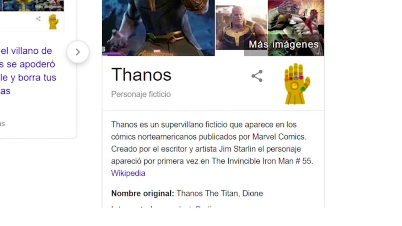 CNNE 642811 - google y su tributo a thanos