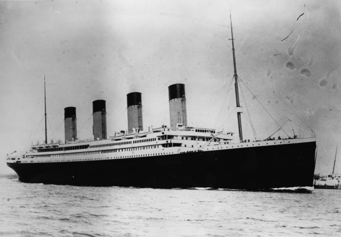 El malogrado liner White Star RMS Titanic, que golpeó un iceberg y se hundió en su viaje inaugural a través del Atlántico. Crédito: Central Press / Hulton Archive / Getty Images.