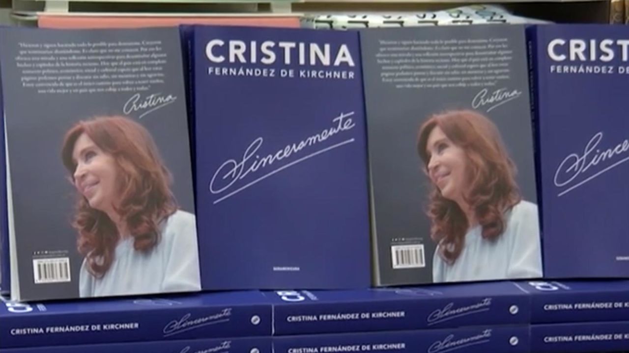 CNNE 643572 - ¿recibira cristina fernandez de kirchner ganancias por su libro "sinceramente"?