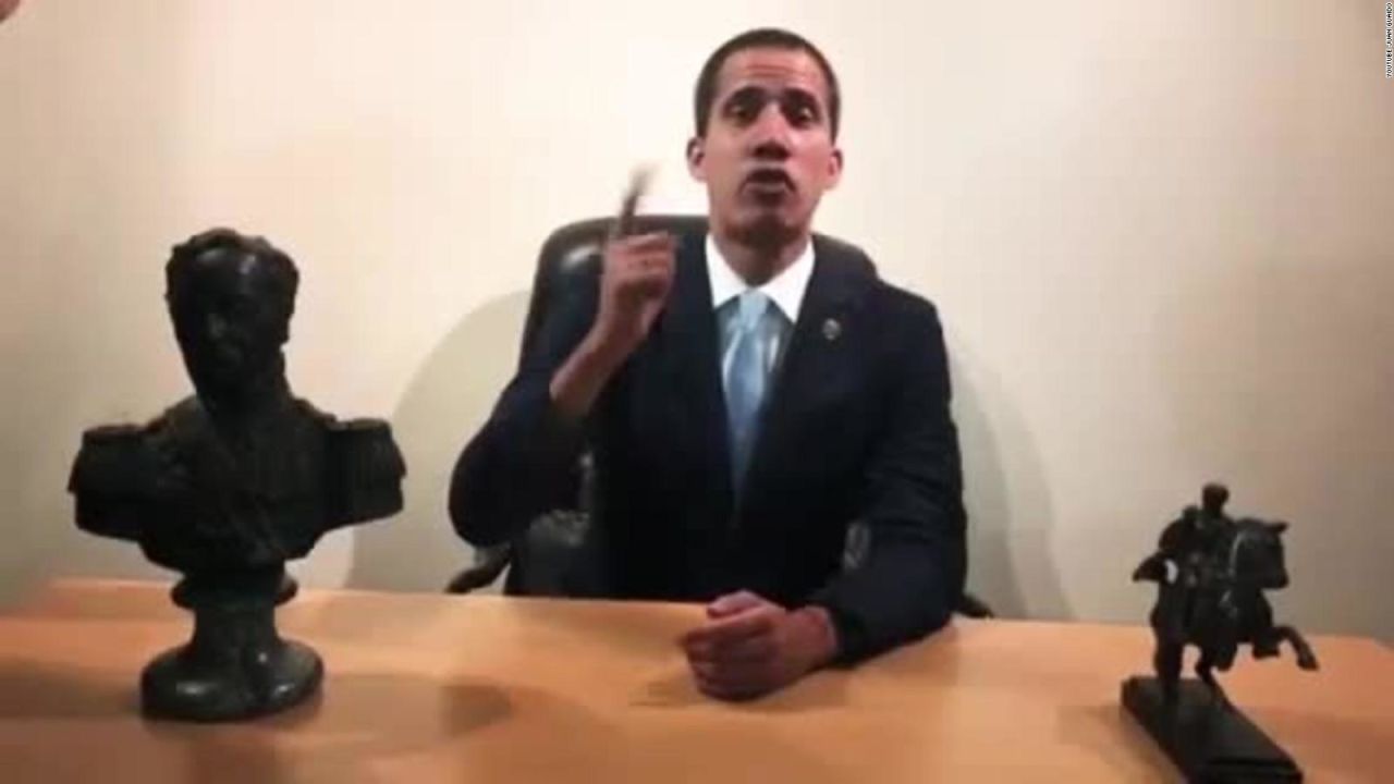 CNNE 644159 - guaido- maduro no tiene el respaldo de las fuerzas armadas