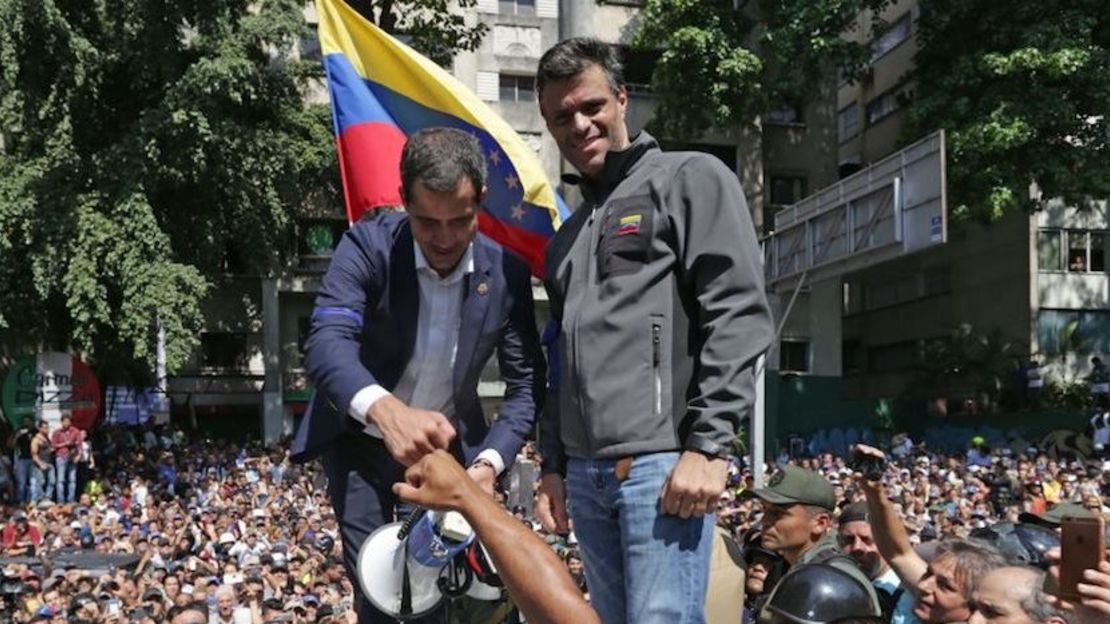 CNNE 644332 - venezuela-crisis-clashes-guaido-lopez