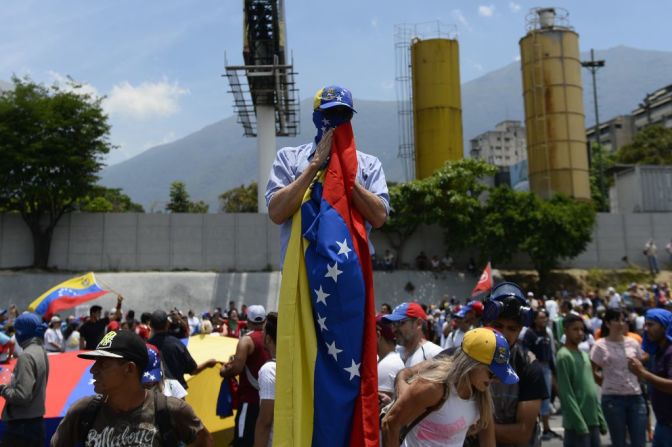 La oposición convocó marchas en varias ciudades de Venezuela.