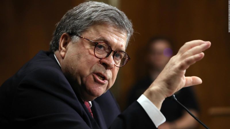 Comisión de la cámara de representantes votó a favor de que barr incurrió en desacato después de que trump invocará privilegio ejecutivo | cnn