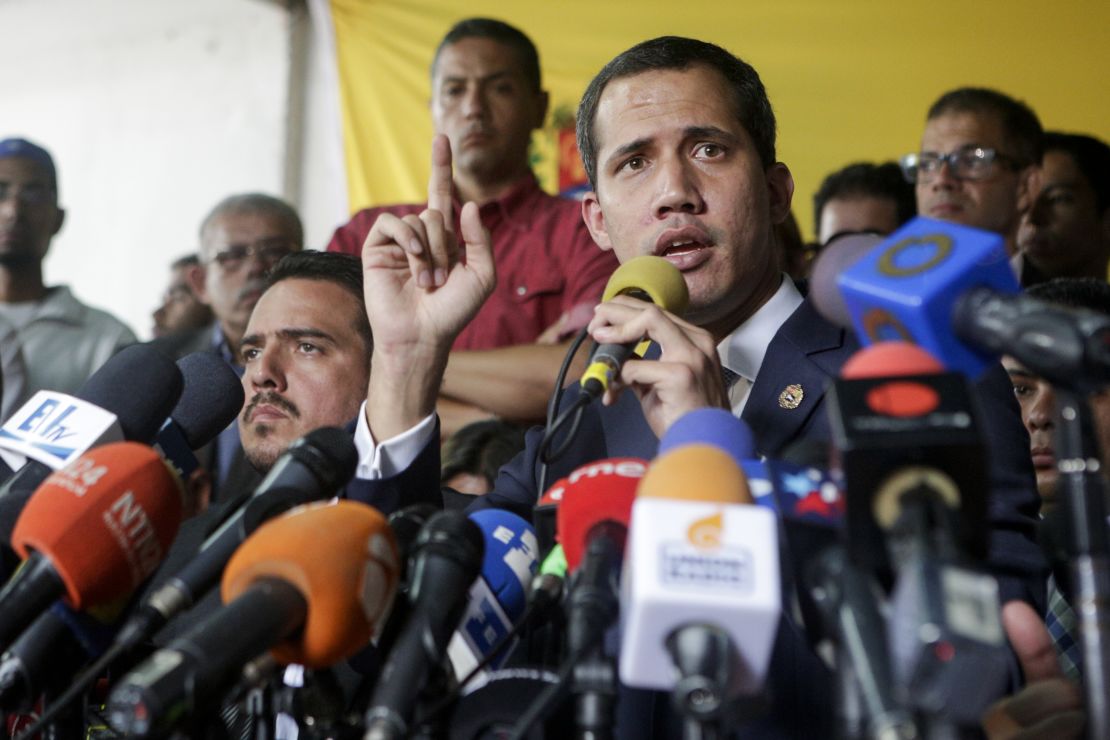 Juan Guaidó, líder de la oposición venezolana.