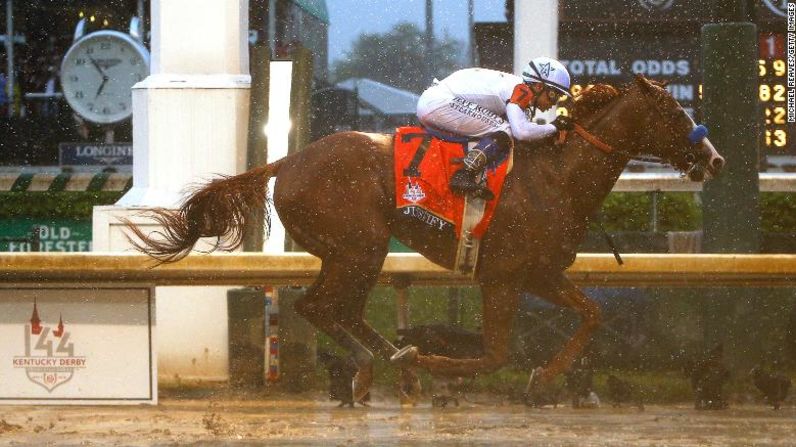 El Derby regresa a Churchill Downs. Justify, preparado por el cinco veces ganador del Derby de Kentucky Bob Baffert, ganó el último año un evento marcado por la lluvia en su camino a ganar la prestigiosa Triple Corona, la que incluye la Preakness Stakes y el Belmont Stakes.