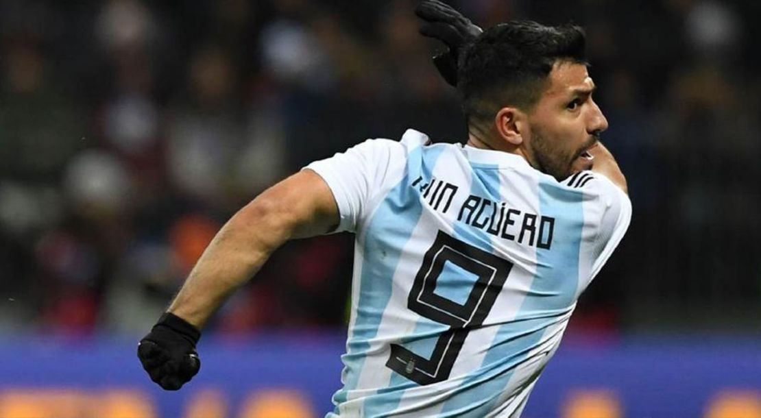 Agüero sueña con su regreso a la Selección Argentina. Foto de Télam.