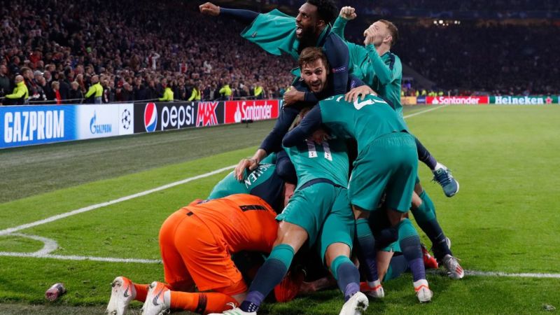 Fotos | así se vivió el partido entre el ajax y el tottenham hotspur en la uefa champions league | cnn