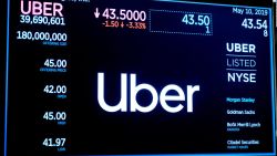 CNNE 648313 - uber tropieza en su debut en bolsa