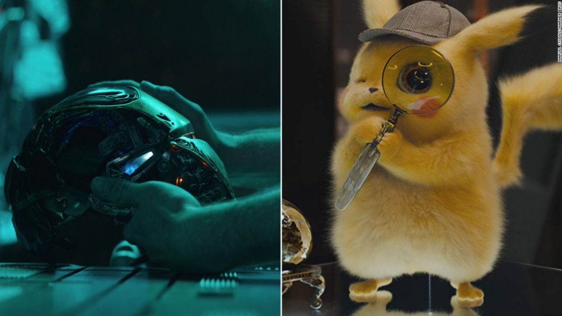 "Avengers: Endgame" y "Pokémon: Detective Pikachu", en una batalla en taquilla.