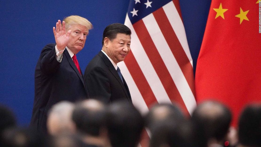 Donald Trump y Xi Jinping.