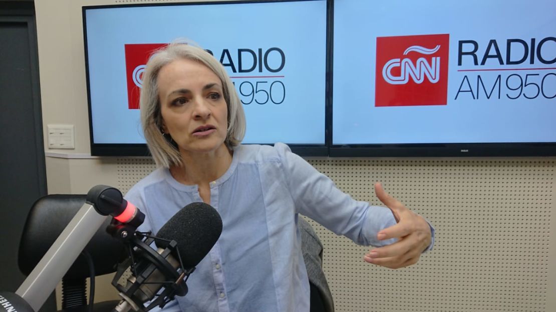 Adriana Amado, especialista en medios. Foto de CNN Radio Argentina.