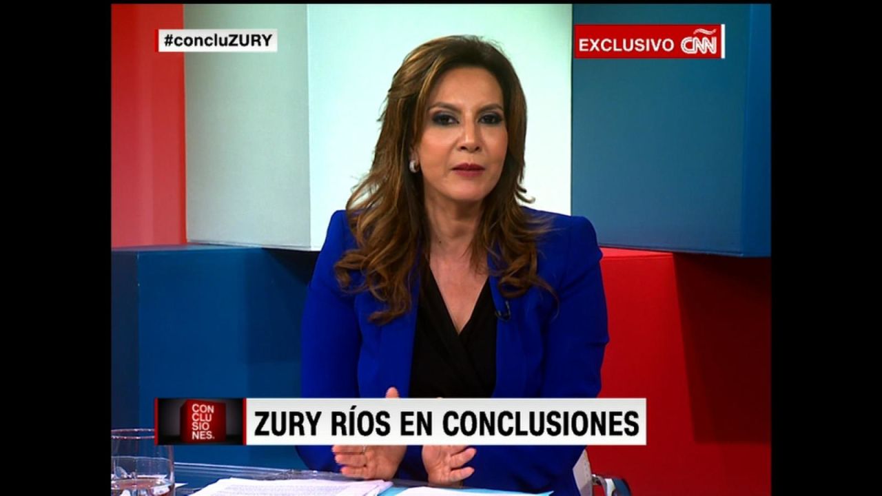 CNNE 649067 - zury rios- "no tenian pruebas contra mi padre"