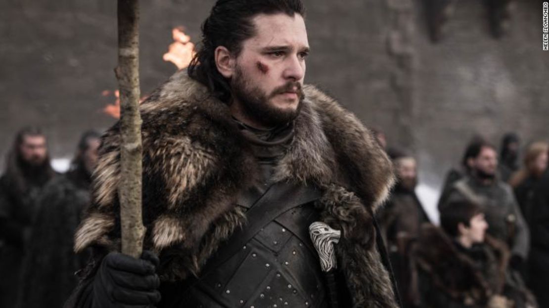 Kit Harington como Jon Snow en la serie de HBO "Game of Thrones".