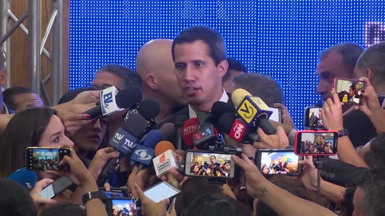 CNNE 650063 - guaido niega cualquier negociacion en noruega