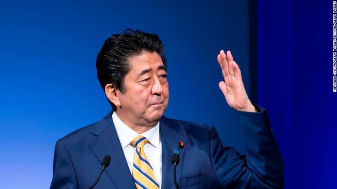 El primer ministro de Japón, Shinzo Abe.